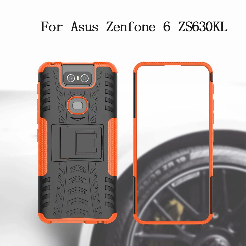 Противоударный чехол Thouport для Asus Zenfone 6 ZS630KL силиконовые жесткие гибридные Чехлы