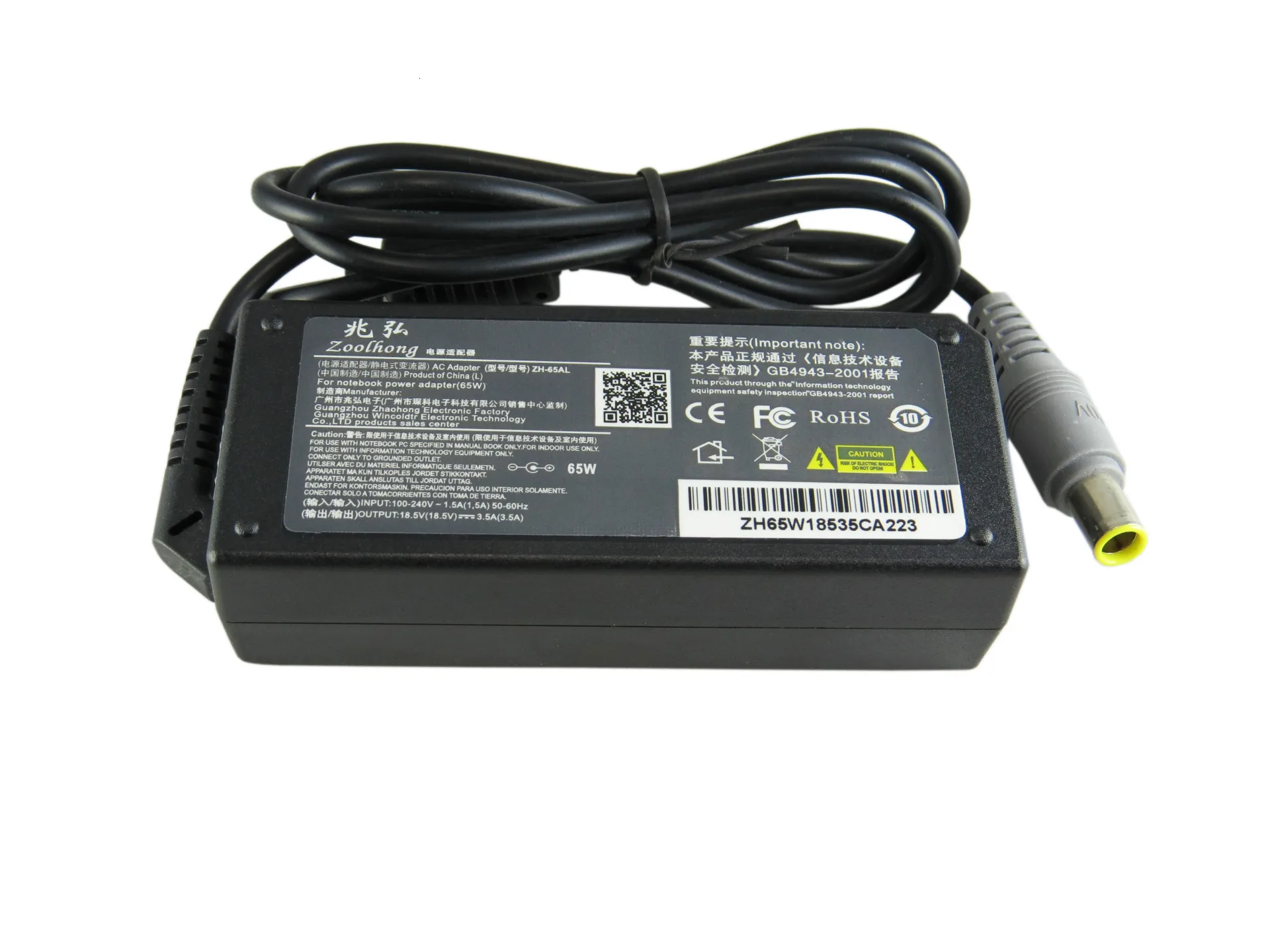 20V 4.5A 90W Ноутбук Ac Мощность адаптер Зарядное устройство для lenovo R61 R61E T60 T61 X61 Sl400 X200 T410 8,0 мм* 5,5 мм