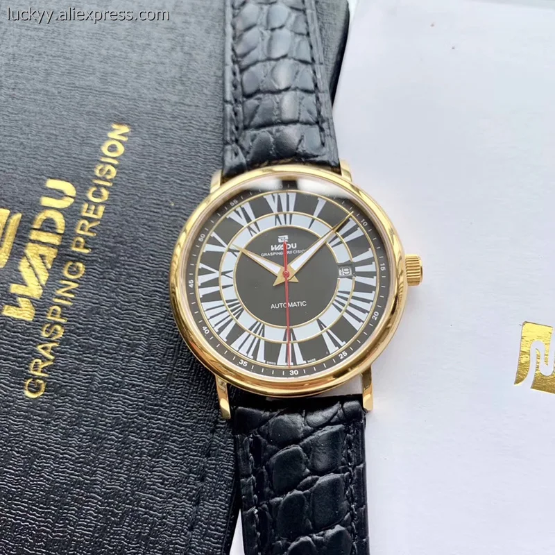 

Очень тонкие автоматические механические мужские часы, 41 мм, из нержавеющей стали, с сапфировым кристаллом, простые наручные часы A70