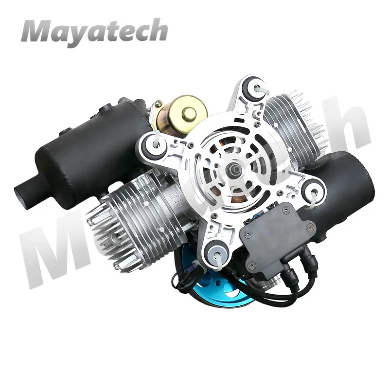 Оригинальный высококачественный бензиновый двигатель DLE200 DLE 200CC для парамотора