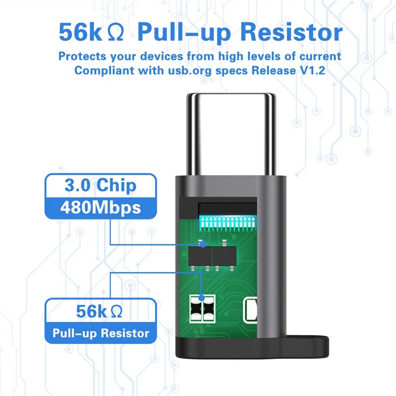 Металлический микро-USB к USB C разъему для Huawei P20 P30 Samsung S8 S9 S10 Microusb Otg Micro Type Usbc адаптер