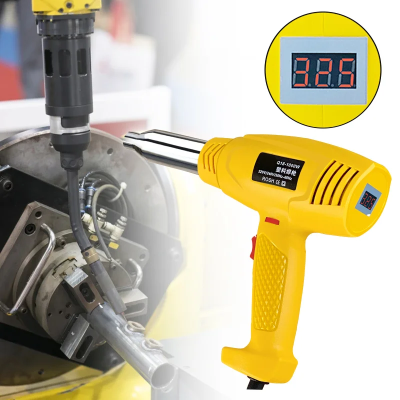 Тепловой пистолет термостат с цифровым дисплеем горячего воздуха сварочный