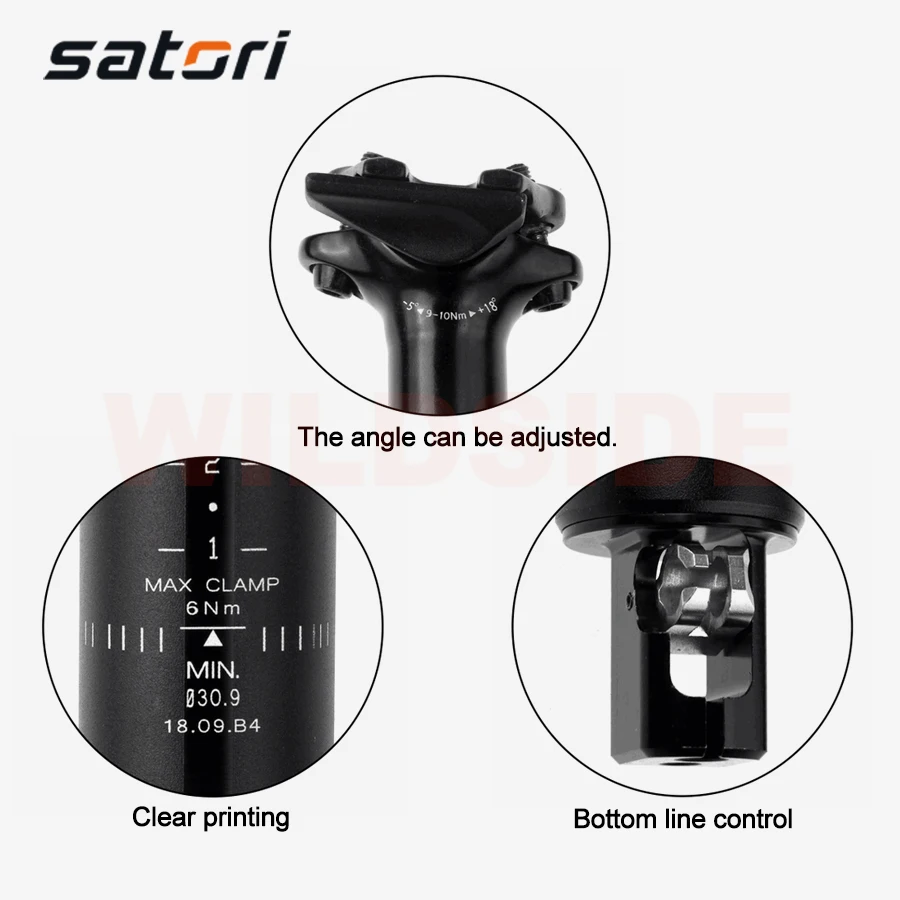 Satori sorata pro adjustable dropper seatpost mtb mountain bike 30.9/31.6 remote lever bicycle seat post suspension part | Спорт и