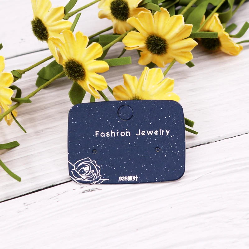 Новинка 2020 бирка для упаковки ювелирных изделий в уши серьги картонные украшения