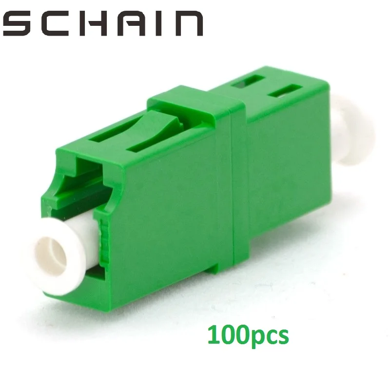 Fiber Optic Adapter LC/APC to LC/APC Duplex Singlemode Plastic Optical Fiber Coupler FTTH LC Fiber Optic Connector lc apc optical attenuator lc lc singlemode female to male 5db ftth fiber optic attenuator
