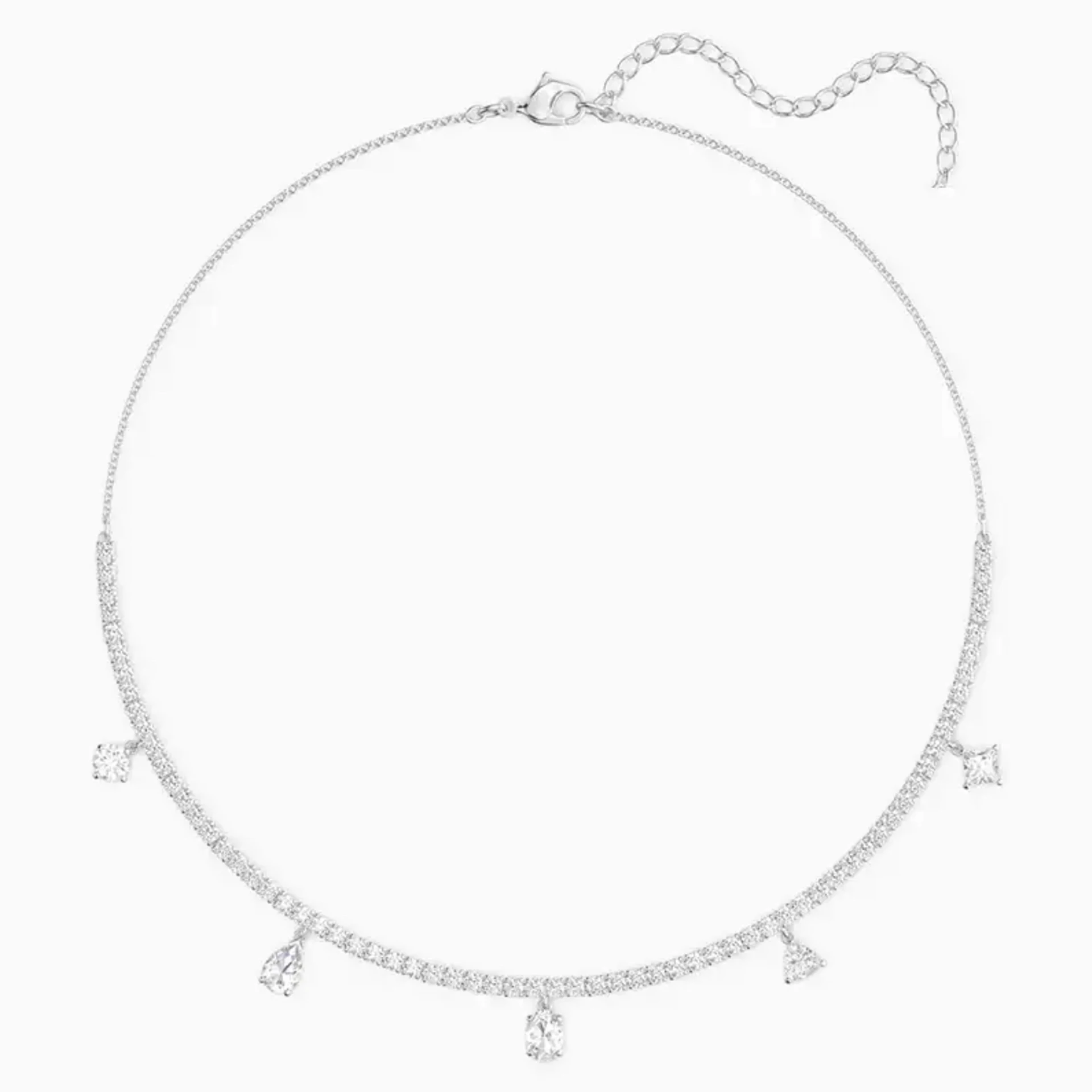 

SWA 2020 New Exquisite Design Tennis Deluxe Mixed Necklace, Charming Jewelry Is The Most Romantic Holiday Gift For Girlfriend