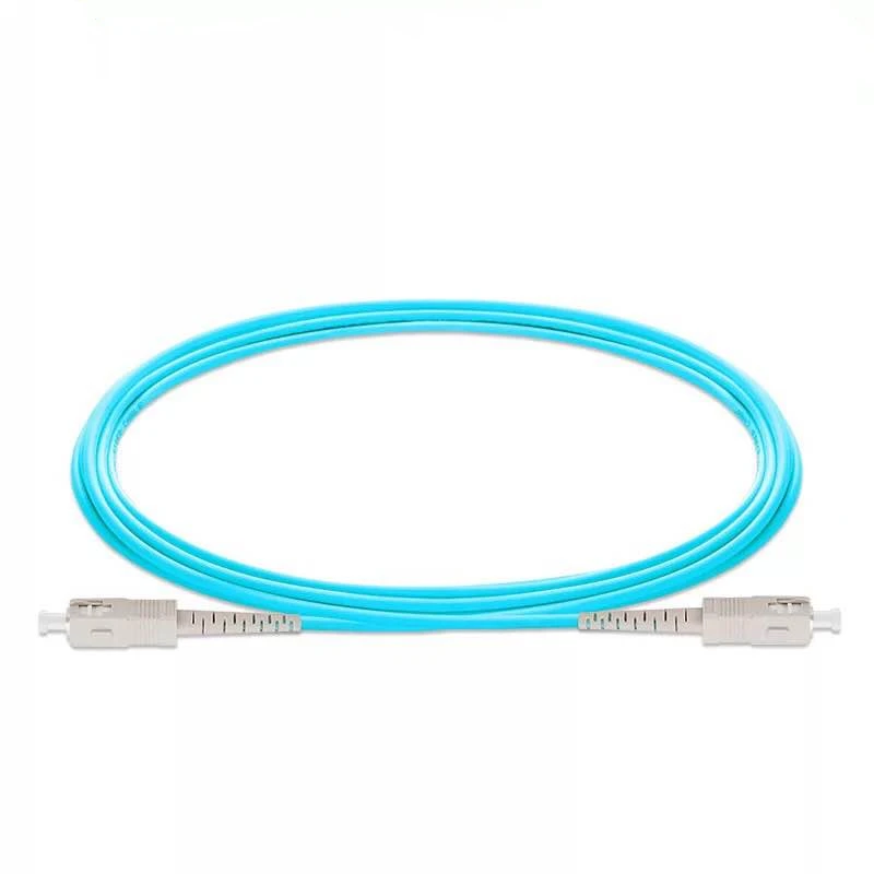 

5PCS/lot SCUPC -SCUPC OM3 Fiber Optic Patch Cord 10G 50/125 Fiber Cable Multimode Simplex Optical Jumper