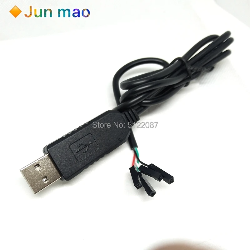 1 шт. PL2303 PL2303HX USB для UART ttl кабельный модуль 4 p pin RS232 конвертер|Соединители| |