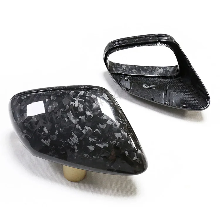 

For Porsche 911taycan992 dry carbon fiber forged / 3K pattern replacement mirror housing cover