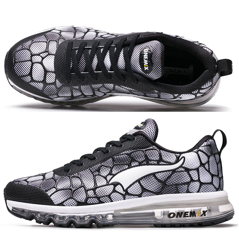 Мужские кроссовки для бега ONEMIX дышащие массажные мужчин спортивная обувь