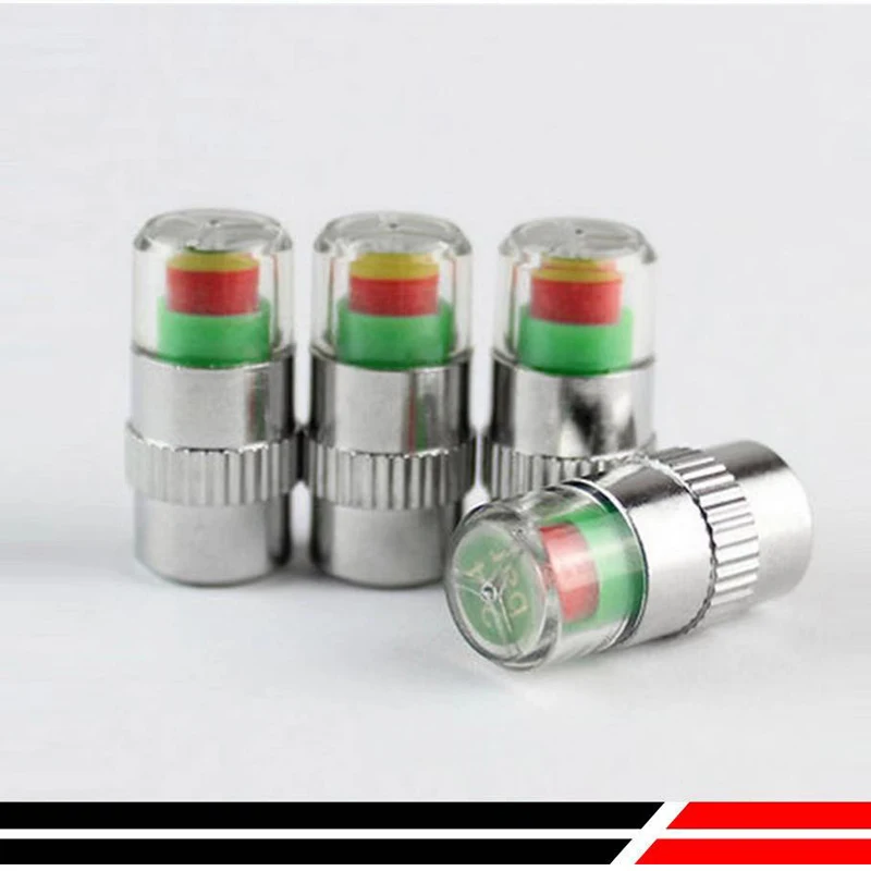 4 шт. автомобильный TPMS контроль давления в шинах клапан стволовых датчик крышек