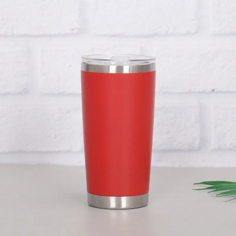 20oz кружка для льда с двойными стенками пиво Термальность чашки
