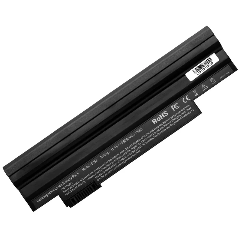 Аккумулятор для ноутбука 6600 мАч al10b31 AL10A31 Acer Aspire One D270 522 722 AOD255 AOD257 AOD260 D255 D257 D257E D260