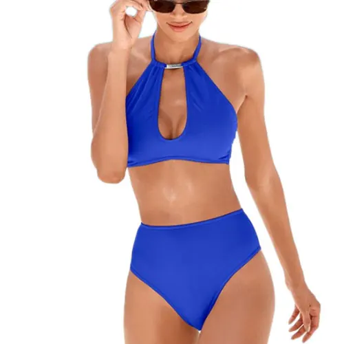 

2020 Sexy Women Bikini Set High Waist Padded Push UP Swimwear Swimsuit Swimming Costume