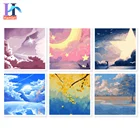 Набор для рисования по номерам на холсте, звезда, 40x40 см