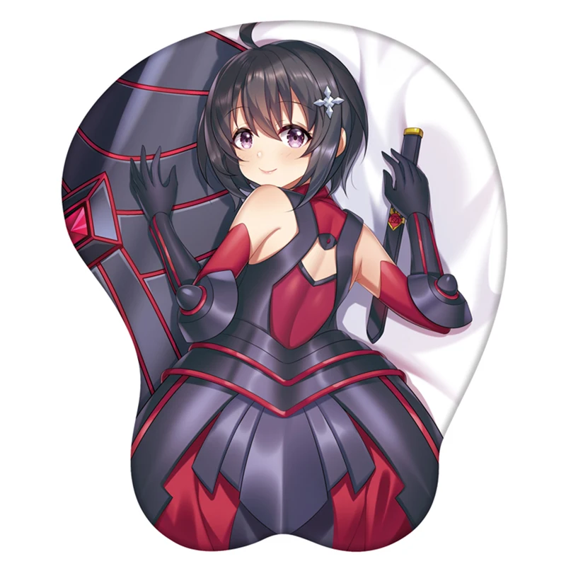 

BOFURI: I Don't Want to Get Hurt so I'll Max Out My Defense Honjo Kaede 3D Soft Gel Gaming Mouse Pad With Wrist Support Prop