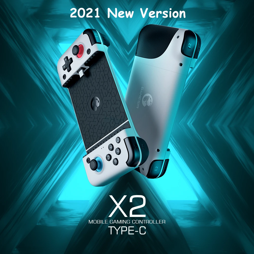 GameSir X2 New Version Type-C Lightning Gamepad Pubg Mobile Controller Telescopic No Delay Cloud Game for Android iPhone iOS | Электроника