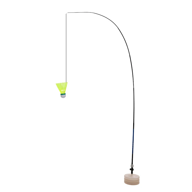 

Badminton/Racket Trainer Set Single Badminton Training Rebound Portable Maneuver Training Device with Badminton