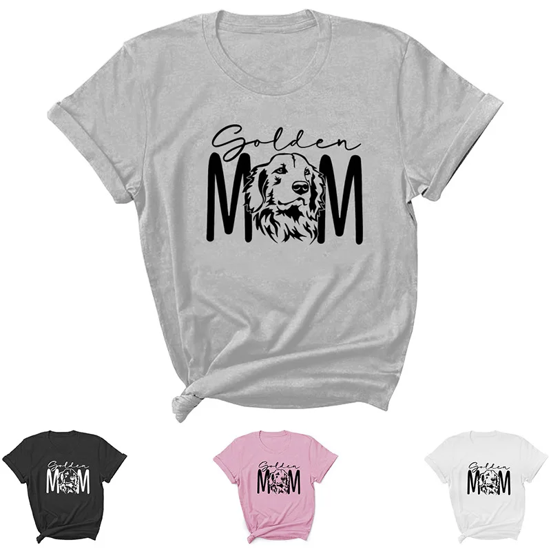 Женская футболка с коротким рукавом и круглым вырезом свободного