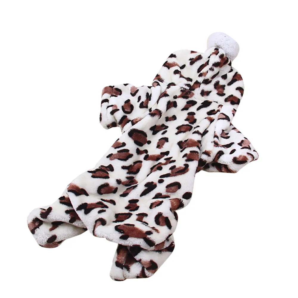 Унисекс зимняя одежда для животных Собака Щенок Кот платье-майка костюм плотное