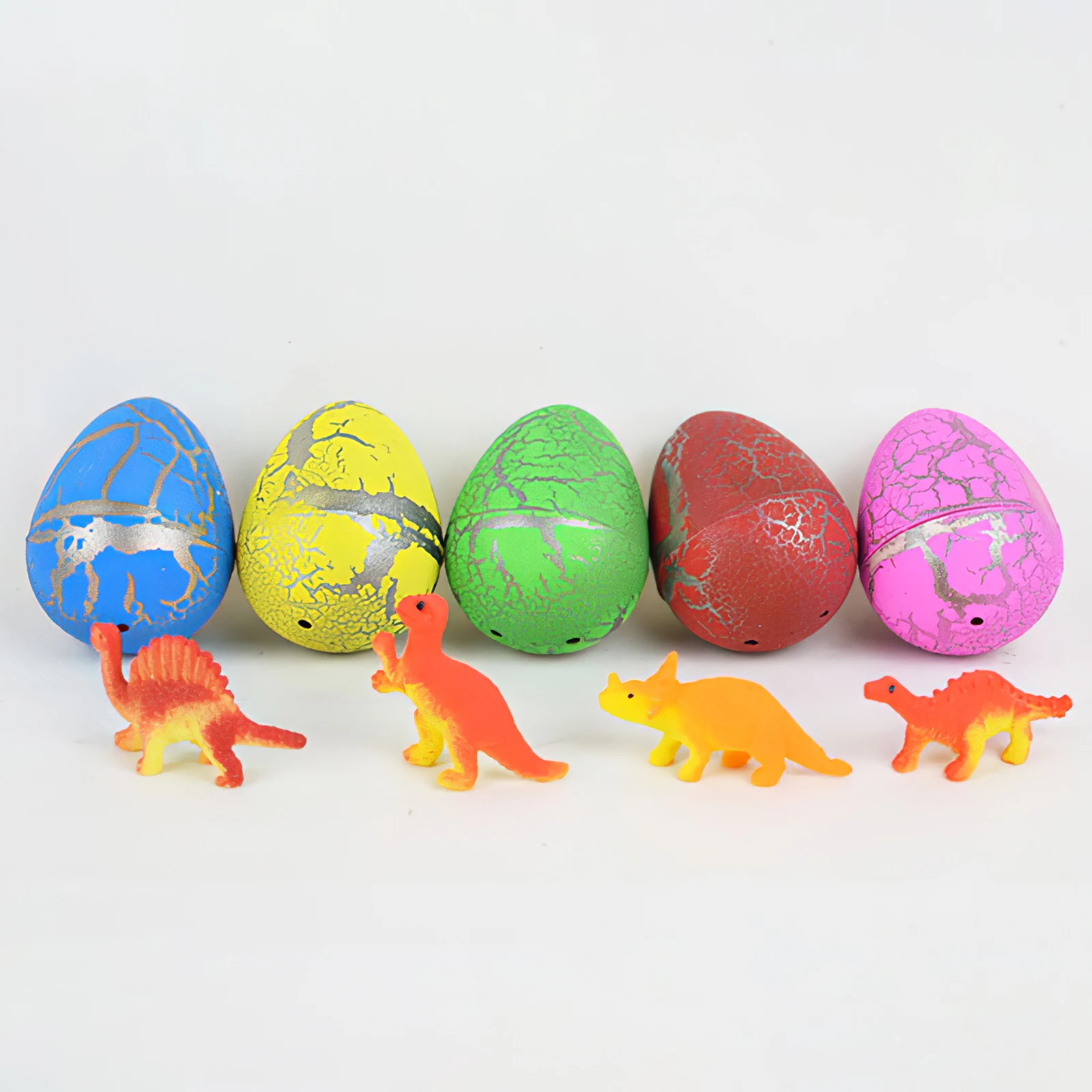 

Funny 30pcs/Lot Dinosaur Eggs Action Figure Add Water Cracks Grow Growing Egg Hatching Growing Education Toy For Kids Gifts