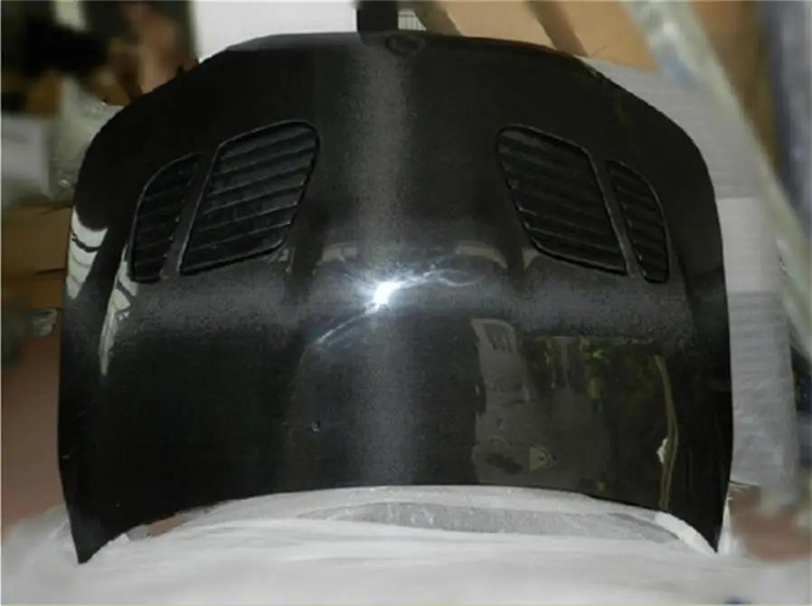 Крышка вентиляционного отверстия переднего бампера двигателя из углеродного