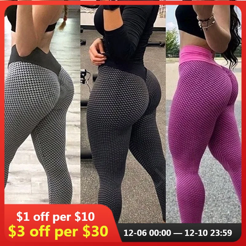 

Women Leggings High Waist Fitness Leggins S-XXXL mujer High stretch Yoga Sportswear ladies polyester casual Seamless Pants