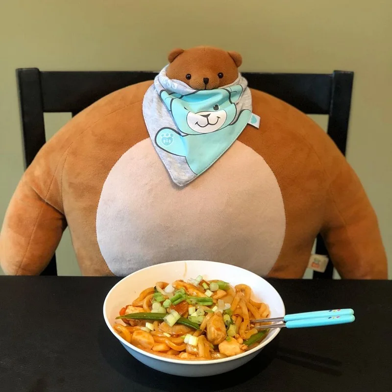 Маленькая набивная подушка в виде медведя маленькая большого тела енота лягушки