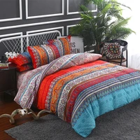 bohemian style 3d bohemian bedding sets boho printed mandala duvet cover set with pillowcase queen size bedlinen home textile