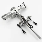 Детали для вертолета Alzrc Devil 450, комплект обновления головки главного ротора DFCscp-серебристый D45F0A для вертолета Aglin T-REX KDS, Tarot 450