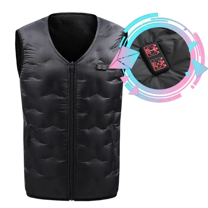 

Куртка с электрическим подогревом для мужчин и женщин, спортивная одежда, графеновое теплое пальто с USB-зарядкой, жилет для кемпинга, S-5xl