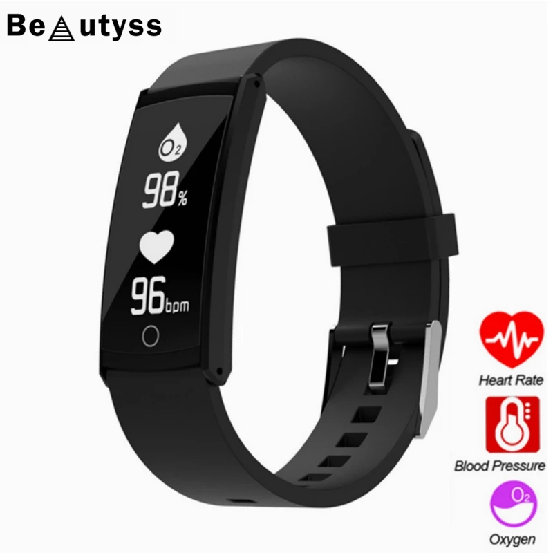 Beautyss Смарт-часы спортивные фитнес-трекер пульсометр измерения артериального