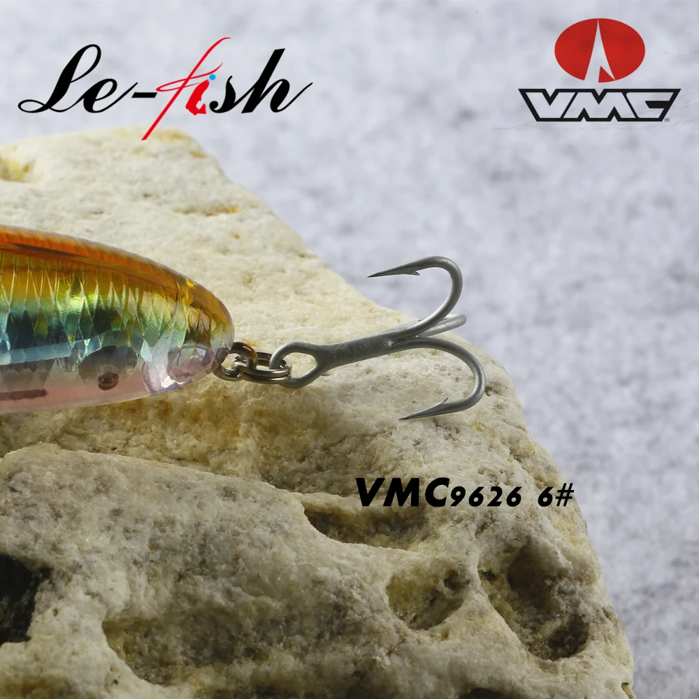 Le-Fish 8 шт. 125 мм 18 г змеиная голова искусственная приманка для морских окуней