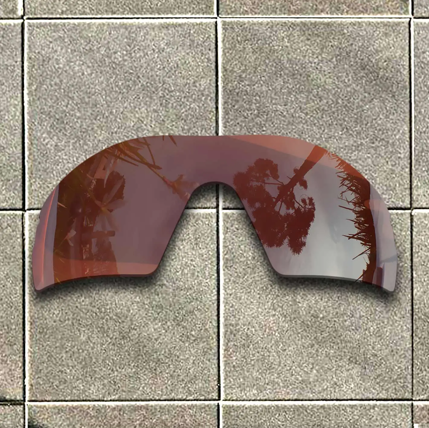 

Polarized Replacement Lense For-Oakley Radar XL Sunglasses Frame True Color Mirrored Coating - Brown Options