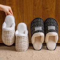 new women winter home soft slippers warm shoes non slip soft winter warm house slippers indoor bedroom lovers couples shoes