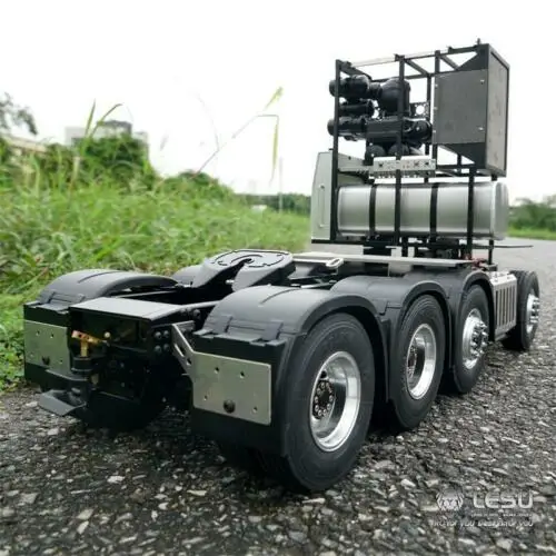 LESU Bz 3363 Металлическое шасси 1/14 RC Tmy 56352 8*8 тягач Серводвигатель TH15089