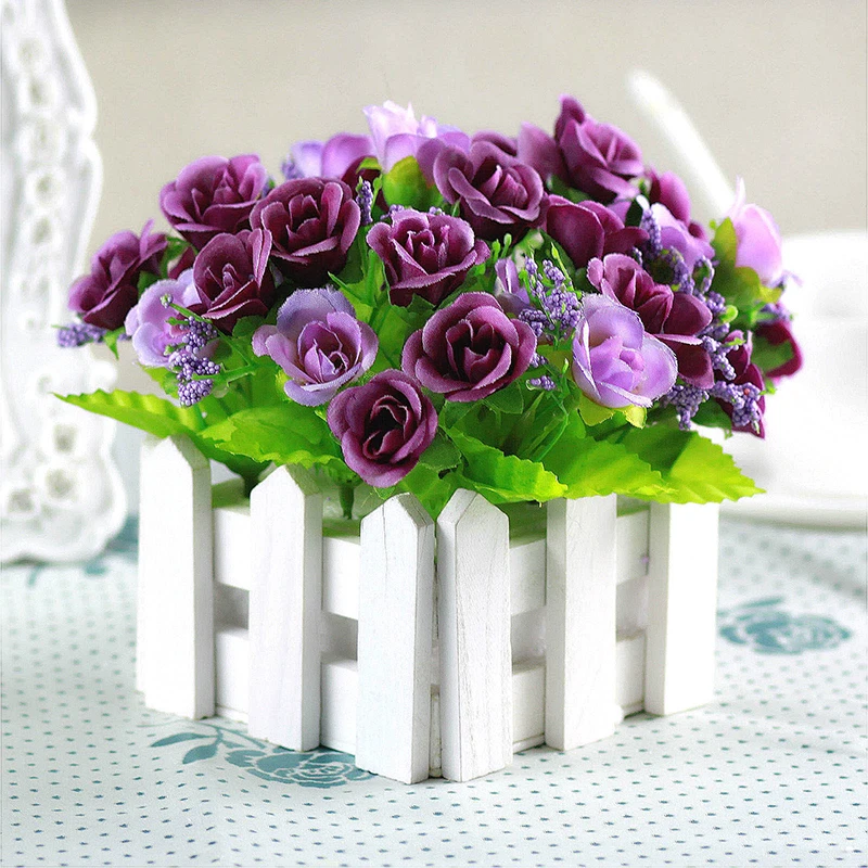 5 видов цветов искусственный цветок букет со звездой свадебное украшение ручной