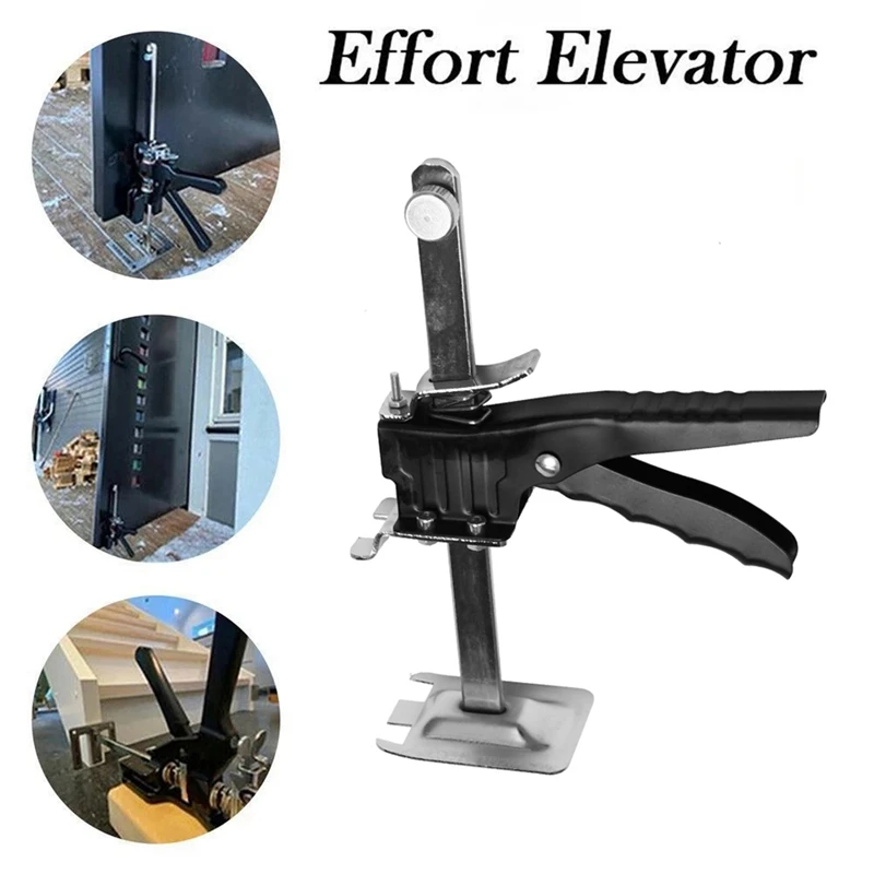 

Labor-Saving Arm Door Use Board Lifter Cabinet Jack Multifunctional Plaster Sheet Repair Anti Slip Hand Tools 330 Lbs