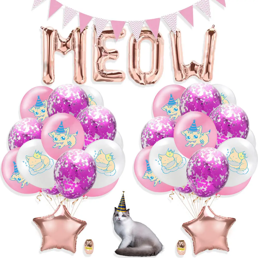 23 шт./компл. набор украшений для домашних питомцев в виде собак и кошек|Украшения