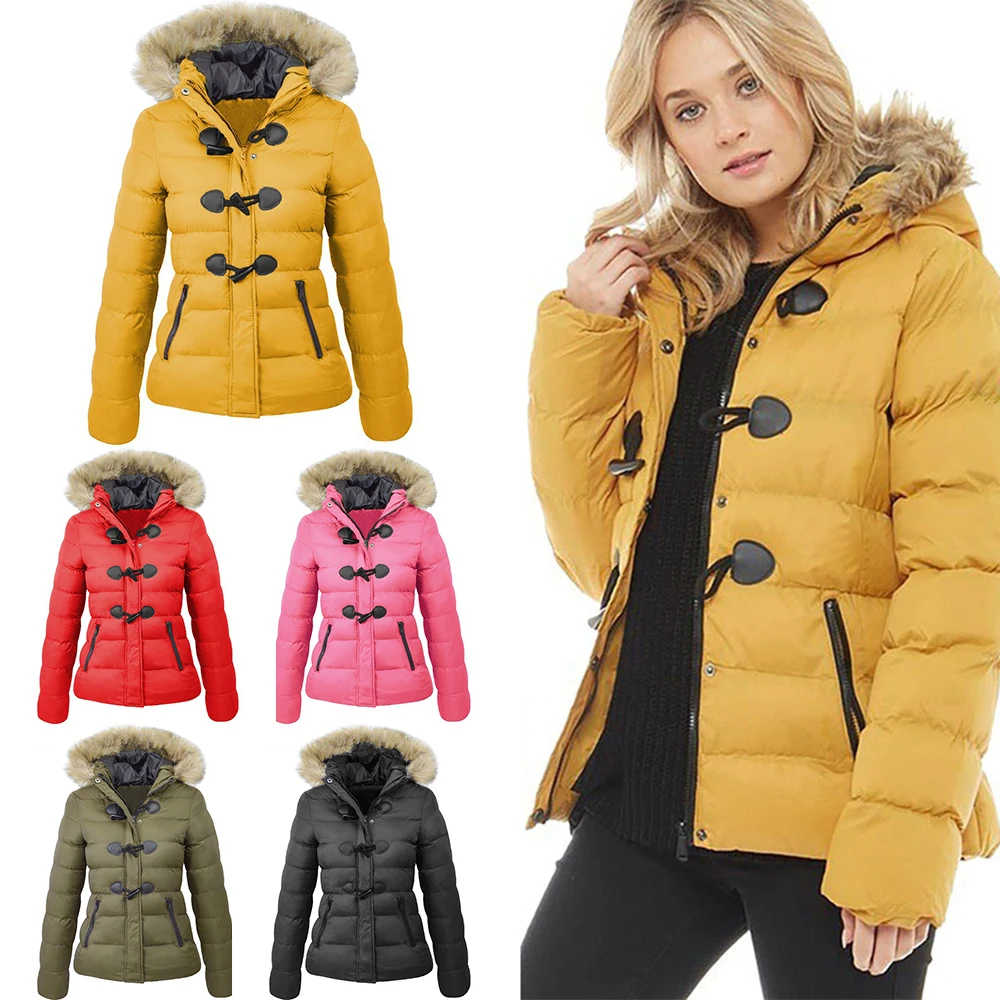 

Helisopus осенне-зимняя хлопковая куртка, короткая толстовка с капюшоном, декоративная хлопковая куртка на пуговицах, хлопковая стеганая повсе...