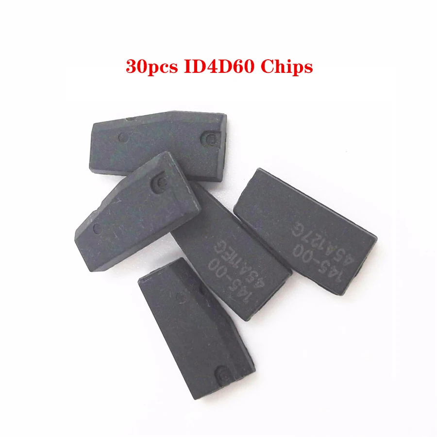 New 30pcs Auto Chip Transmitter In Blank 4D60 Chip ID4D60 blank chip 4D 60 ID4D60 Blank Chip Works Perfect