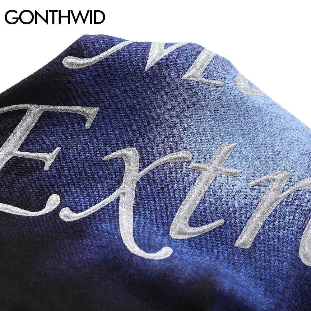 

GONTHWID Tshirts Streetwear Hip Hop Creative Print Short Sleeve Oversized T-Shirts Mens Harajuku Hipster Casual Cotton Tees Tops
