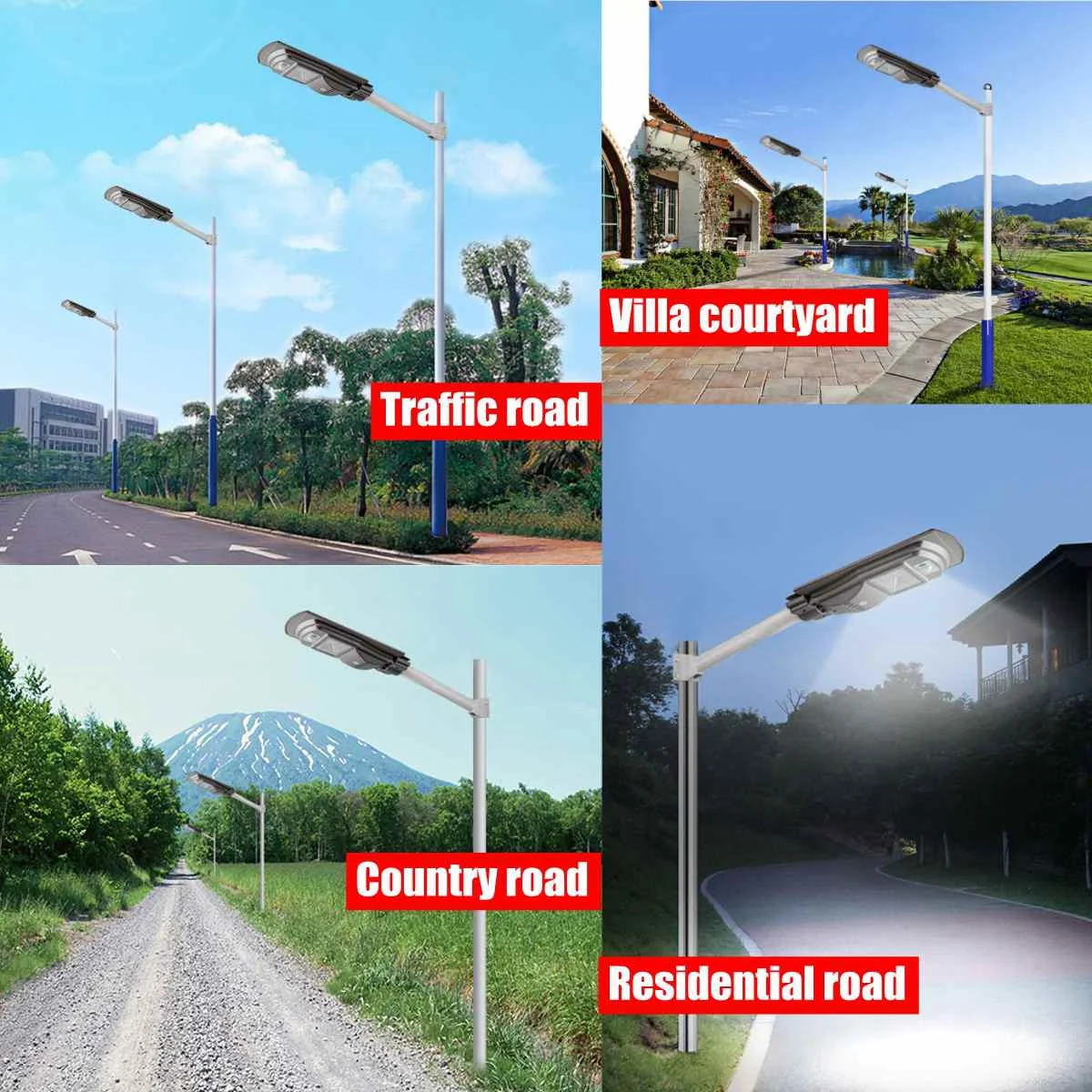 

Waterproof Solar Street Light Solar Garden Light Lamp LED Street Light Solar LED Solar Light 90W 120W 150W