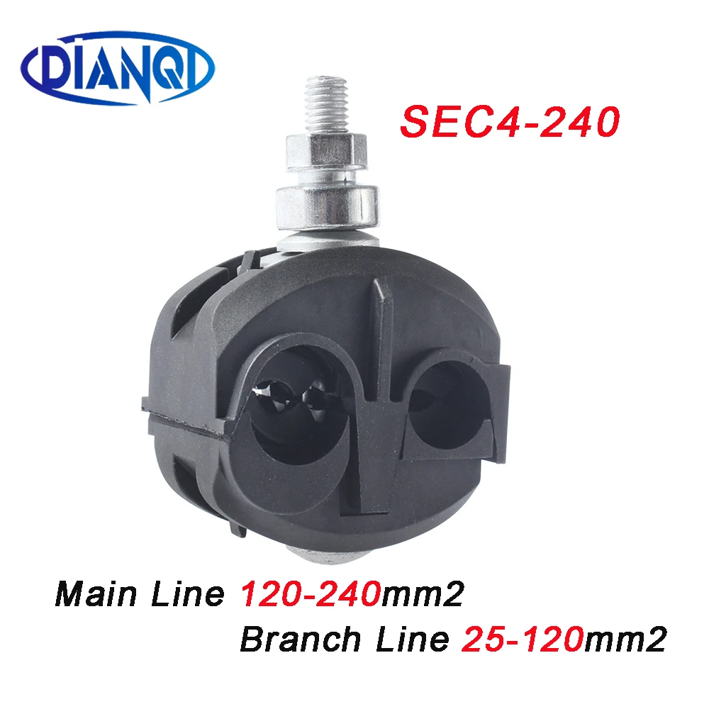 Изоляционный коннектор JJC7 изоляционный кабельный зажим 1КВ основная леска 120