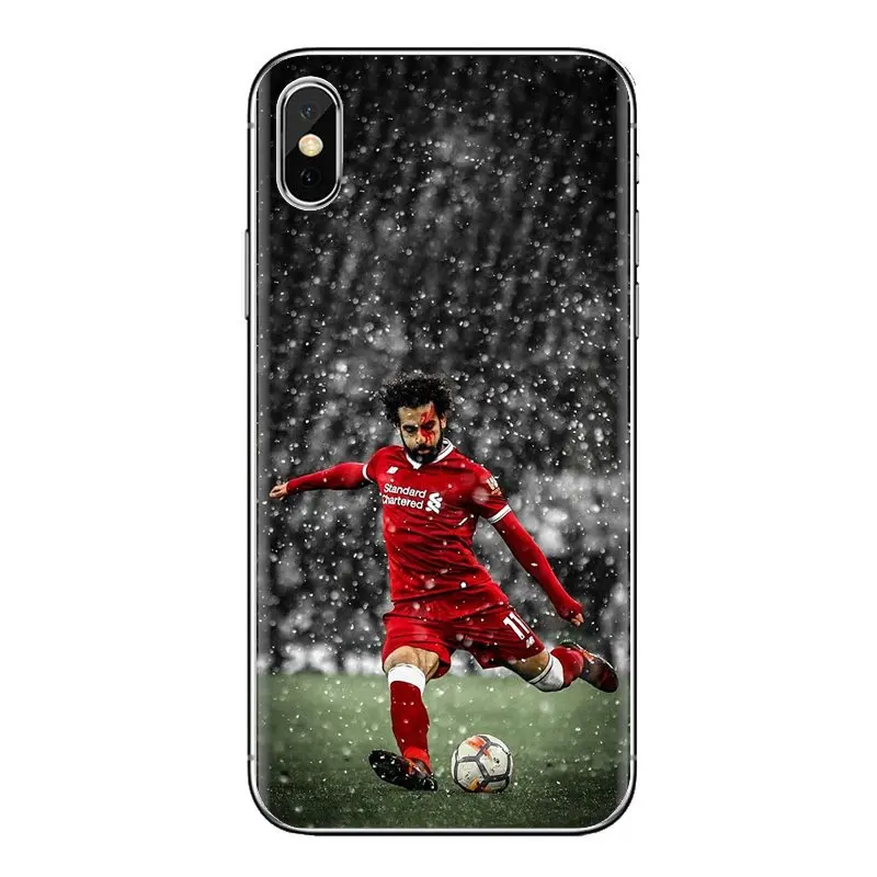Для samsung Galaxy S3 S4 S5 мини S6 S7 край S8 S9 S10 Plus Note 3 4 5 8 9 Мохаммеда Салаха прозрачные
