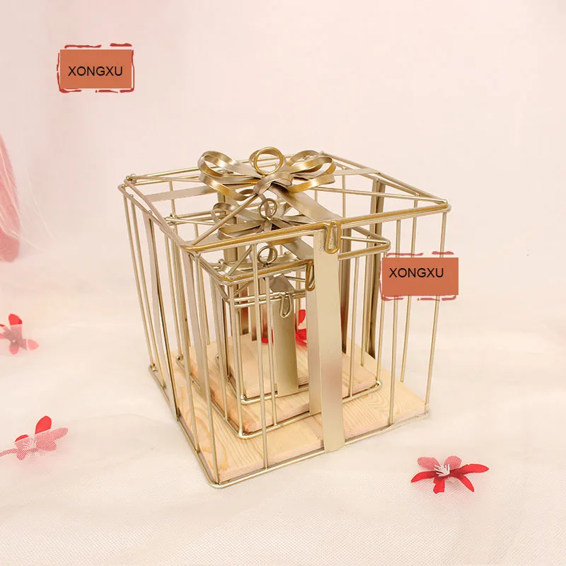 3 шт./набор декоративные подарочные коробки из кованого железа|Украшения своими