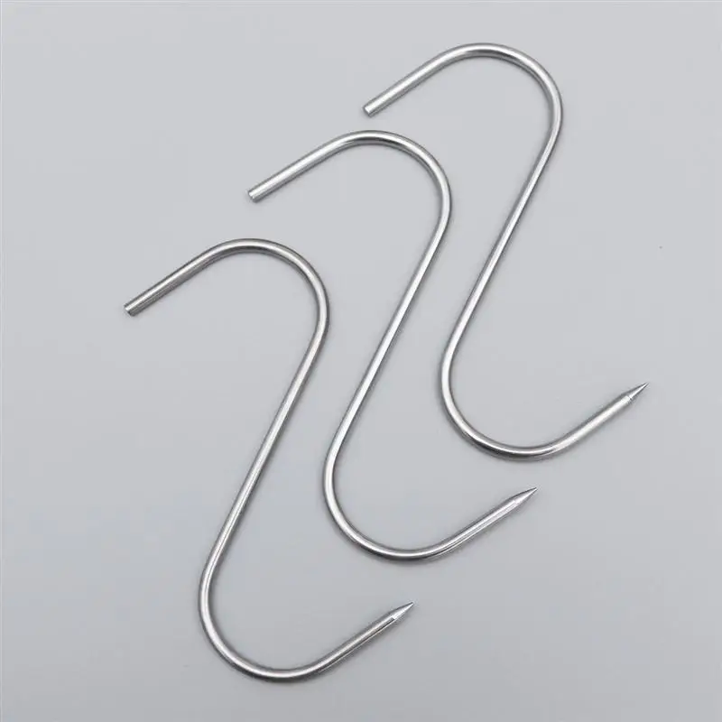 Крючки в форме буквы S и двойные крючки из нержавеющей стали 5 шт.|Крючки