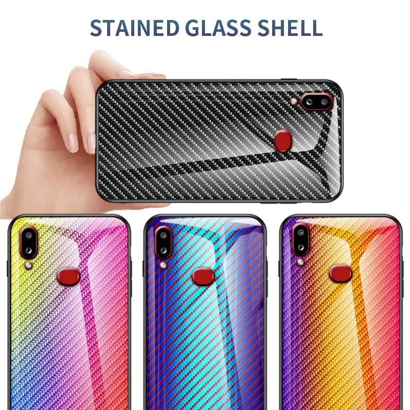 Градиентный чехол для samsung Galaxy A10S A50S M30S A70 A50 Примечание 10 Pro A6 A8 J4 J6 плюс 2018 J3 J5 J7 2017