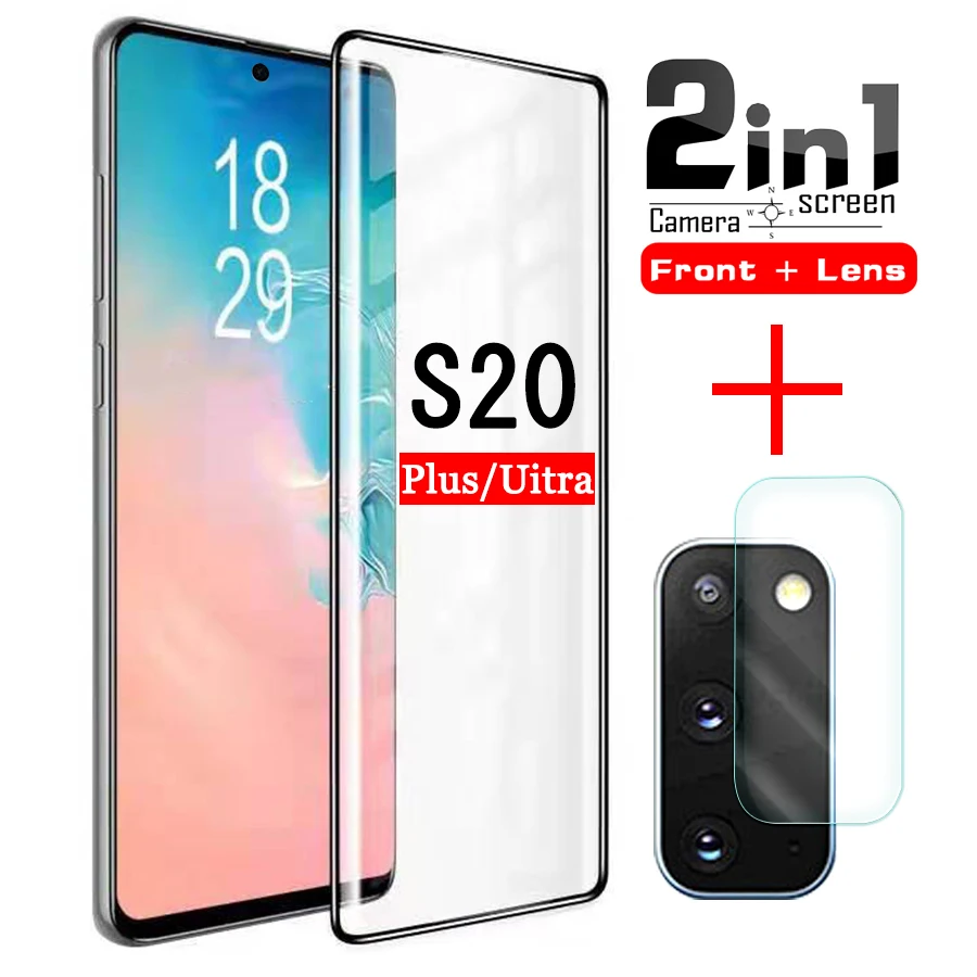 Защитное стекло для samsung galaxy S20 plus ultra закаленное|Защитные стёкла и плёнки