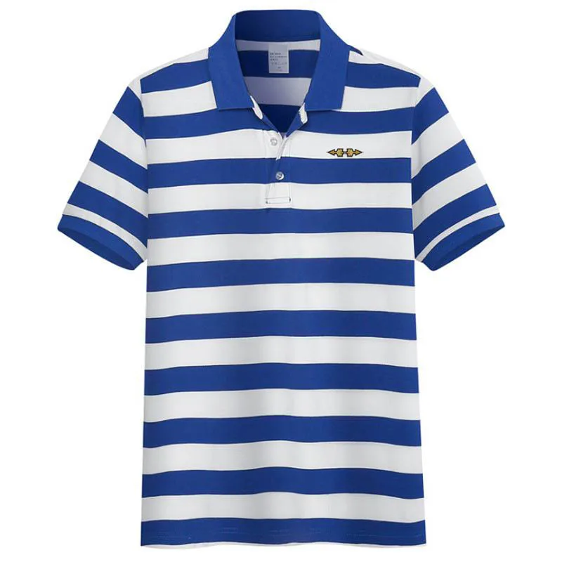Высокое качество 2020 летние мужские рубашки поло с коротким рукавом 100% хлопок